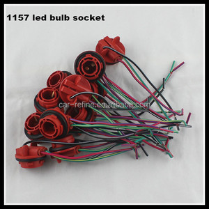 Xe 1157 <span class=keywords><strong>BAY15D</strong></span> LED Bóng Đèn bộ chuyển đổi Ổ Cắm chủ Ổ Cắm 1157 <span class=keywords><strong>BAY15D</strong></span> Ổ Cắm cho Phanh Dừng Bật Tín Hiệu đèn p21/ 5 w 1157 led bóng đèn - Product Image 6