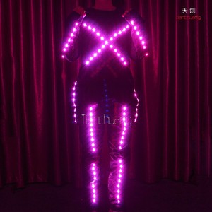 Nuevo Mono con Luces LED Reactivas al Sonido 2025, Ropa Zep, Baile Tron - Product Image 6