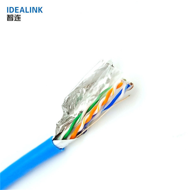 Wutai Высокое качество экранированный фольга витая пара Cat6 Cat6E сетевой кабель Ethernet-кабель