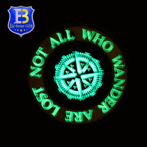 Phản chiếu mềm Country cờ vá cao su Silicone PVC vá với phát sáng trong bóng tối - Product Image 6