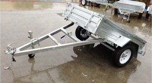 <span class=keywords><strong>Remolque</strong></span> <span class=keywords><strong>Pequeño</strong></span> <span class=keywords><strong>para</strong></span> Automóvil Galvanizado de 6x4 7x5 8x5 - Product Image 4
