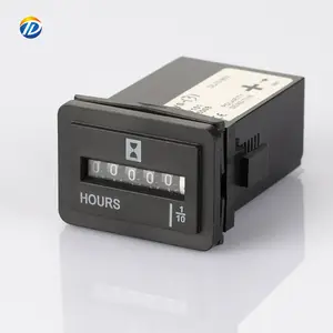 SYS-3 mekanik saat metre saat metre dijital 12V 24V zamanlayıcı AC 220V karşı araba motor mekanik saat metre tezgah