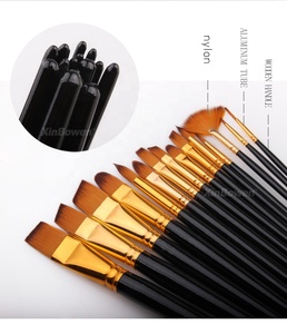 Set di 17 <span class=keywords><strong>Pennelli</strong></span> Professionali <span class=keywords><strong>per</strong></span> Pittura a Olio con Borsa in <span class=keywords><strong>Tela</strong></span>, Vendita all'Ingrosso dalla Fabbrica Xin Bowen - Product Image 6