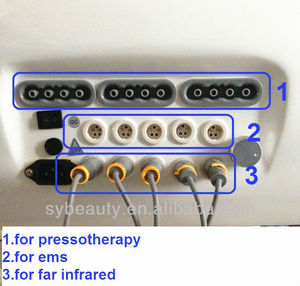 <span class=keywords><strong>profesional</strong></span> de masaje portátil botas de <span class=keywords><strong>presoterapia</strong></span> drenaje linfático de la máquina - Product Image 5