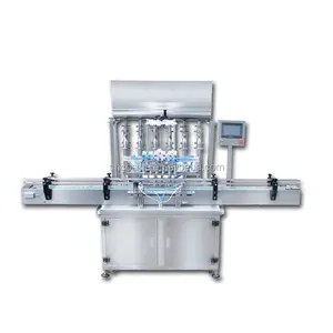 Otomatik cam şişe bardak sıvı dolum makinesi yağ su reçel su içecek doldurma makinesi dolum makinesi
