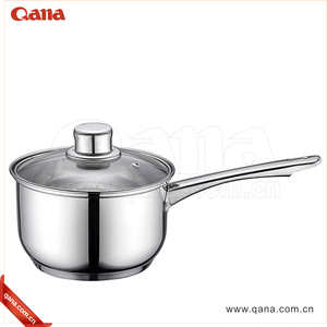 Cutstomized Logo Và Thương Hiệu 12 Cái Thép Không Gỉ Cookware Set Với Nắp Thủy Tinh - Product Image 4