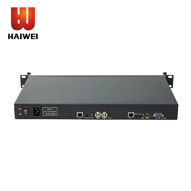Haiwei hd/vga/cvbs/ypbpr/sdi kodlayıcı kablo tv dijital hdmi ip kodlayıcı iptv