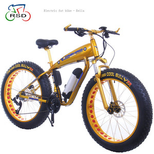 Bicystar électrique vélo 2017, 26 "500 w Batterie Au Lithium fat tire <span class=keywords><strong>elec</strong></span> vélo, <span class=keywords><strong>pliant</strong></span> électrique moteur fat tire vélo fait en - Product Image 2