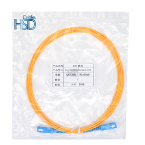 Nhà Máy giá tốt nhất SC-SC UPC Singlemode 9/125 bọc thép fiber optic vá dây cáp Simplex 1 2 3 Meter cho thông tin liên lạc Cáp - Product Image 6