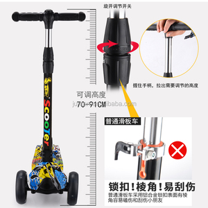 2017 bebé patada scooter de 3 ruedas de la <span class=keywords><strong>vespa</strong></span> plegable para al por mayor - Product Image 3