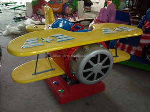 Grande taille Enfants d'intérieur en fiber de verre avion kiddie/amusement kidde ride sur voiture/enfants monter - Product Image 3