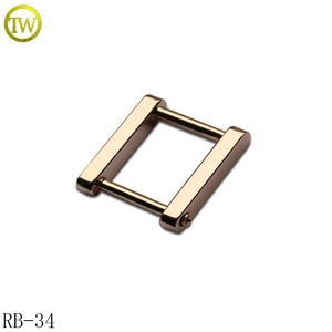 Borsa all'ingrosso parti di fibbie per cintura d'oro in metallo anello quadrato fibbia per borse - Product Image 1