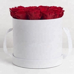 Biểu Tượng Tùy Chỉnh Luxury Wedding <span class=keywords><strong>Flowers</strong></span> Gói Hộp Hoa Tròn Cho Quà Tặng - Product Image 2