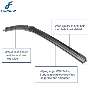 Plumas Limpiaparabrisas Delanteras para Automóvil, Brazos Laterales con Pasador, 26 Pulgadas, Negras, para Volkswagen Touareg 2002-2017, Garantía de 12 Meses - Product Image 2