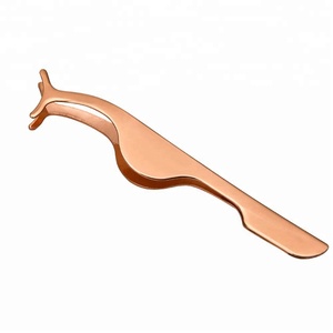 Privé étiquette en gros pinces à cils haute qualité or cils brucelles - Product Image 2