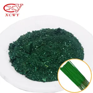 使用香棒染料绿色基本染料强度 100% 孔雀石绿色染料