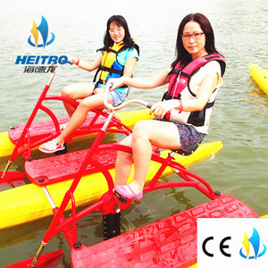 Nuevo Diseño de Bote a Pedal Catamarán, Bicicleta Acuática para Pasear en Lagos o Marinas - Product Image 6