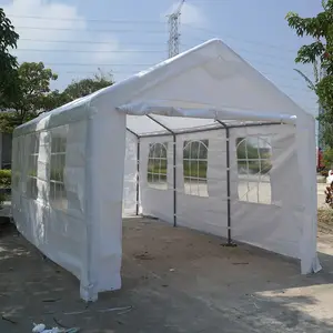 10x20 piedi easy up outdoor large carport trade show party event marquee Clear Wedding Canopy tende per parasole per auto