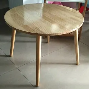 Personalizzare legno piccola rotonda W08G256 da tavolo per il commercio all'ingrosso