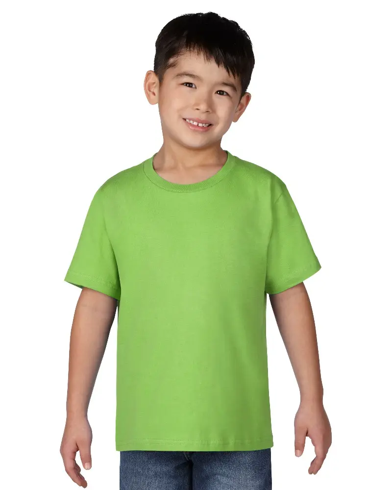 子供の安い綿のカスタムTシャツの印刷、基本的なTシャツ、カジュアルな製造
