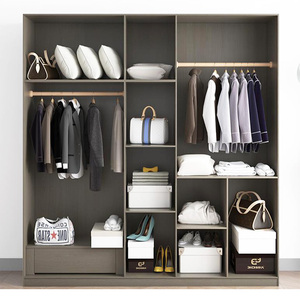 Modern <strong>Cheap</strong> Bedroom Cloth <strong>Wardrobe</strong> Durable Home Furniture Open Closet <strong>Wardrobe</strong> - Product Image 3