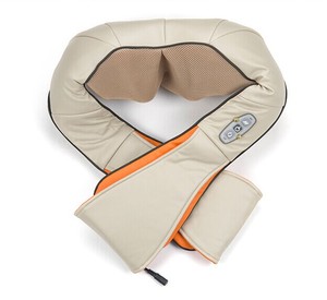 Ceinture de massage du cou et des épaules sans fil chauffante <span class=keywords><strong>Shiatsu</strong></span> Soulagement des douleurs musculaires Masseur d'épaule de petite taille - Product Image 1