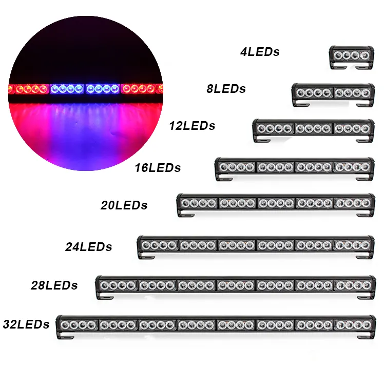 24V notfall blinkende strobe LED warnung licht bar