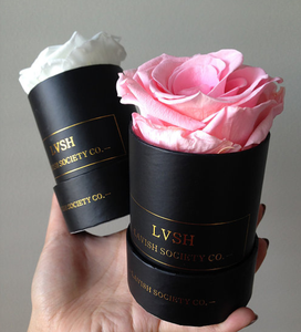 Sang Trọng Bán Buôn Tùy Chỉnh Vòng Duy Nhất Rose Bao Bì Hoa Hộp Quà Tặng <span class=keywords><strong>Mini</strong></span> <span class=keywords><strong>Hat</strong></span> Box Cho Duy Nhất Hoa - Product Image 5