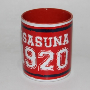 por mayor 11 oz en blanco personalizado de impresión en blanco de cerámica de porcelana de fútbol de sublimación de taza - Product Image 4