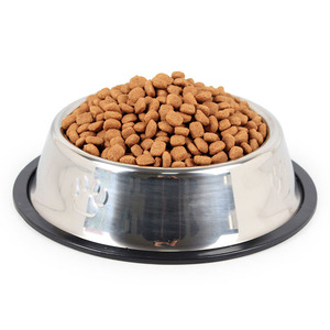 Tigelas para animais coloridas, tigelas para alimentação de cachorros e gatos, em aço inoxidável antiderrapante com estampa colorida, laço para animal de estimação, tigela para beber - Product Image 5