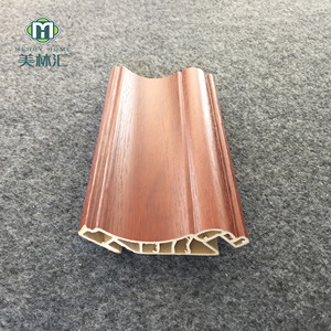 Molde Melinco, azulejo de cornisa de poliestireno Flexible, línea de extrusión de esquina de Pvc de China, grano de madera, decoración del hogar, moda Gooday - Product Image 4