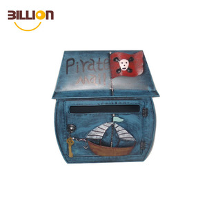 Buen material hierro forjado <span class=keywords><strong>antiguo</strong></span> buzón - Product Image 5
