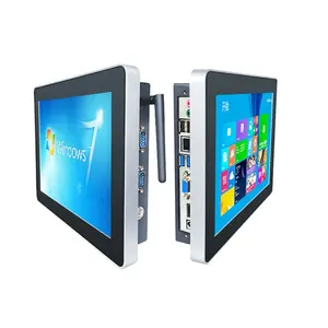 Panel PC Android All In One, 10 12 15 17 19 21 Inci Harga Pc dengan Komputer Bingkai Terbuka Industri