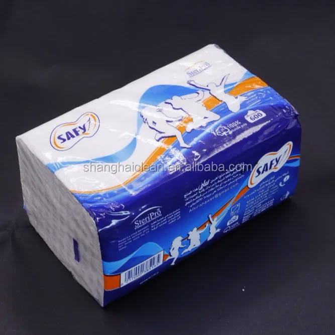 Мягкая упаковка бумажных салфеток для лица с изящностью в Китае