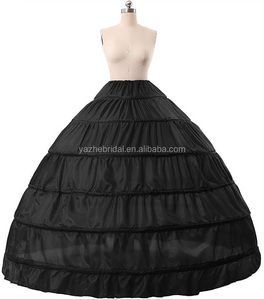 9 couleurs-<span class=keywords><strong>6</strong></span> <span class=keywords><strong>jupon</strong></span> cerceau pour robe de bal robe de Quinceanera accessoires de mariage robes de mariée <span class=keywords><strong>Crinoline</strong></span> - Product Image 5