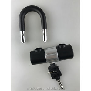 Catena in acciaio resistente con serratura a forma di U antifurto cavo di sicurezza <span class=keywords><strong>per</strong></span> bicicletta e moto accessori - Product Image 6