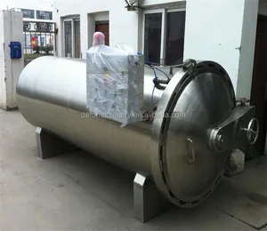 Henan DAFU Machine made sterilizer autoclave mahine for canned food processing