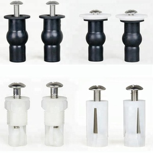 WELLTOP 2 pièces de charnières de siège de toilette de rechange, ensemble de fixations de charnières, vis pour accessoires de toilette, outils de réparation de toilette - Product Image 6