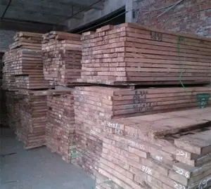 Alta calidad a bajo precio rojo Beli madera/tabla/madera aserrada de Gabón