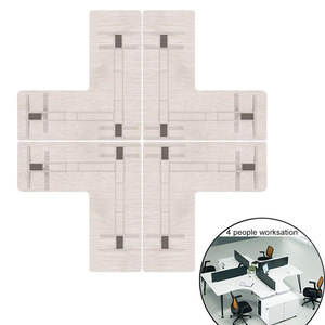 Scrivania da Ufficio Regolabile in <span class=keywords><strong>Altezza</strong></span> Elettricamente, da Seduto a in Piedi, a Forma di <span class=keywords><strong>L</strong></span> - Product Image 3