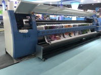 Imprimante à solvant 5 m, imprimante grand format de 5 mètres avec 8 têtes d'impression Konica Minolta 512i