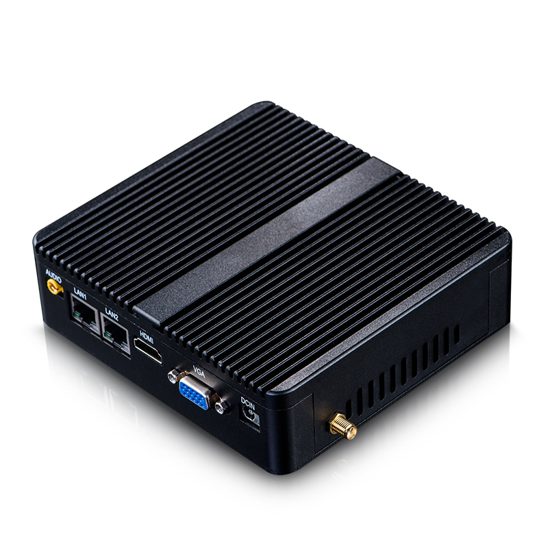 XCY client léger pas cher Double RS232 Double Lan celeron J1900 Windows10/Linux sans ventilateur mini pc