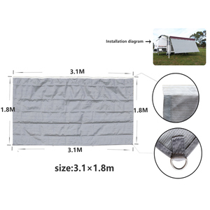 Caravan End Tường Cho Sun Màn Hình Riêng Tư - Product Image 5