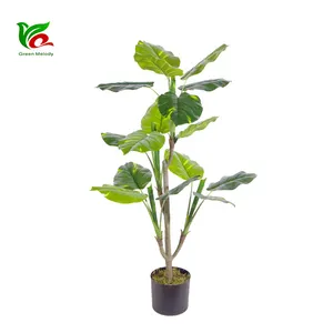 Artificial Green Plants Vivid Imitation Nature Looking Plant Green Vegetatin Fake Artificial Syngonium