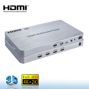 <strong>HDMI</strong> Splitter 1x4, <strong>2</strong> hard disk <strong>input</strong>, 4HDMI output <strong>Blu</strong>-<strong>ray</strong> Media <strong>Player</strong> - Product Image 3