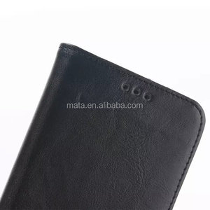 Couleur unie pu étui en cuir pour <span class=keywords><strong>MOTORALA</strong></span> X + 1, Portefeuille style cas pour MOTO X + 1 avec support - Product Image 4