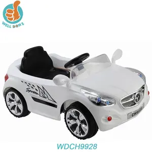 WDCH9928 2018新型电动汽车婴儿保护驱动玩具电池驱动推车和品牌汽车油漆儿童5岁
