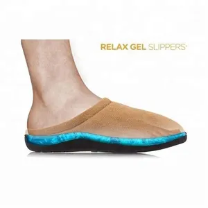 Zapatillas – pantoufles sbr en mousse à mémoire de forme pour homme, gel de relaxation GE05, comme vu à la télévision, pantoufles de maison