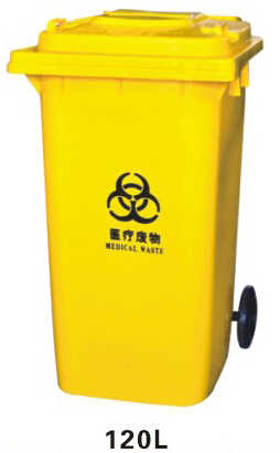 Recycle Dustbin Garbage Collection 100L HDPE Trash Cans