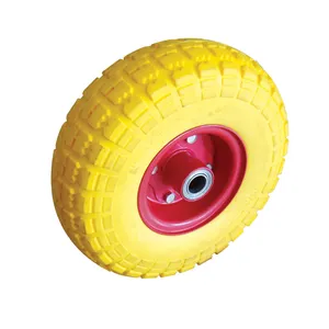 Trolley di gomma naturale di qualità piccolo pneumatico ruote e pneumatici per a mano trolley